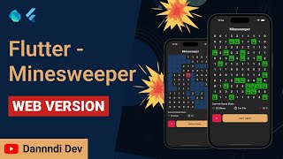 Flutter Minesweeper Part 8 | Build Game ke Web screenshot 5