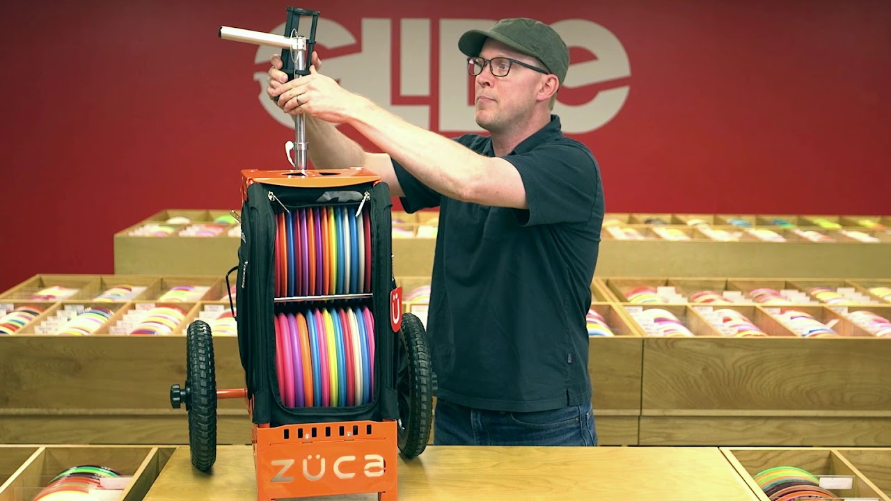 Disc Golf Cart Umbrella Holder Züca ALL -TERRAIN UMBRELLA HOLDER