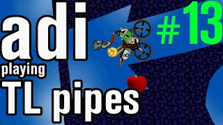 Elasto Mania - adi playing TL pipes 13 - EXTREME PIPING - 0ikukasE.lev
