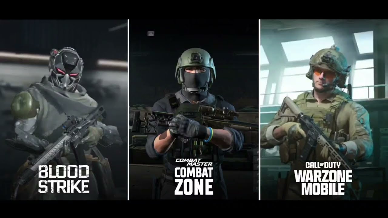 Blood Strike против Combat Master, Combat Zone против Warzone Mobile (СРАВНЕНИЕ 2024)
