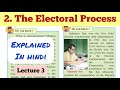 10th Std - Political Science - Chapter 2 Electoral process explained in hindi - Lecture 3 - Class 10