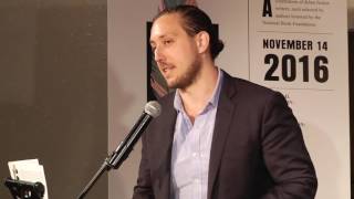 Greg Jackson reads from Prodigals, 2016 5 Under 35 Celebration