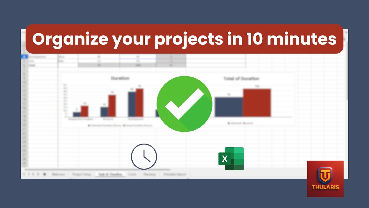 Project Commander™: The Excel Template That Organizes Every Project