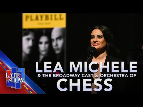 "Nobody's Side" - Lea Michele and the Broadway Cast & Orchestra of "Chess" (LIVE on The Late Show)