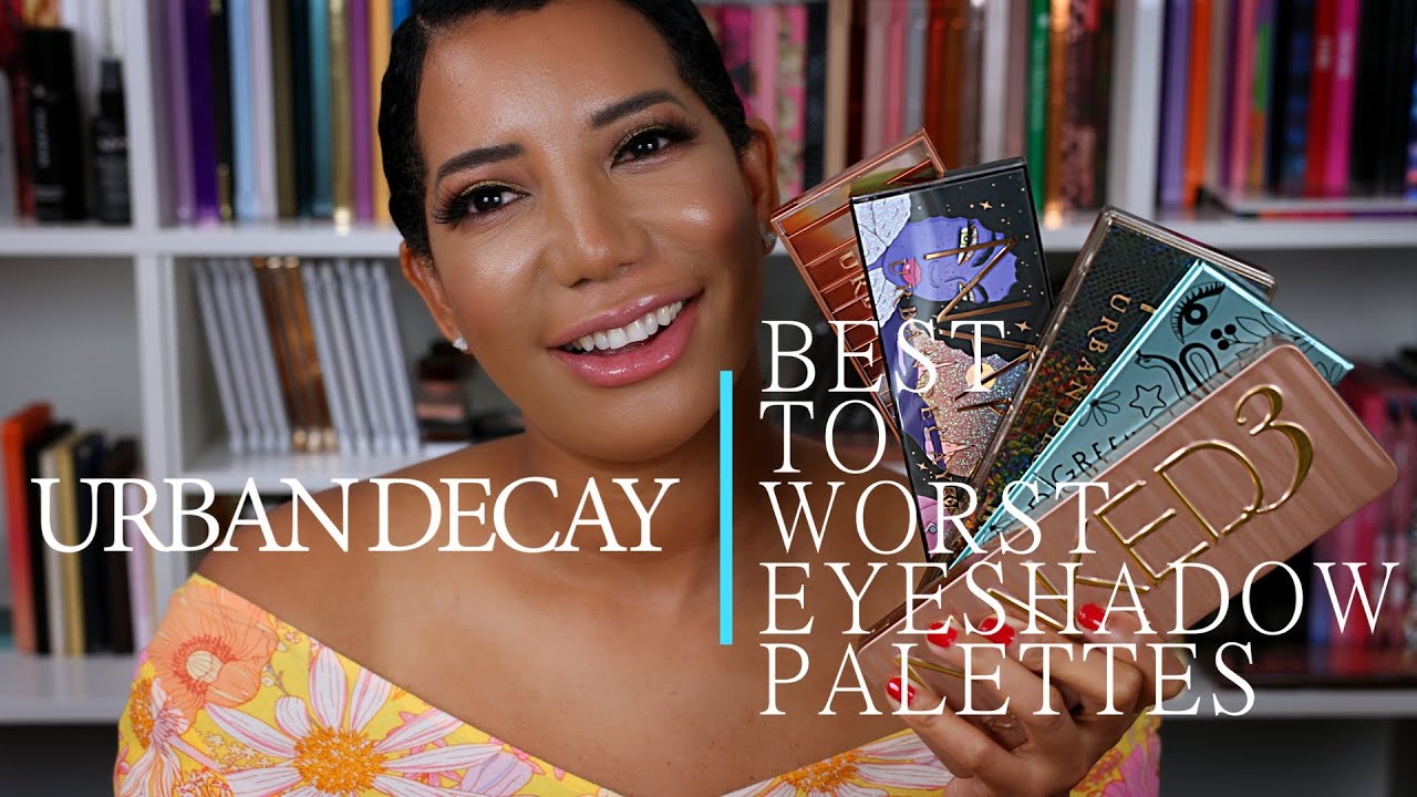 RANKING MY URBAN DECAY EYESHADOW PALETTES (BEST TO WORST) YouTube