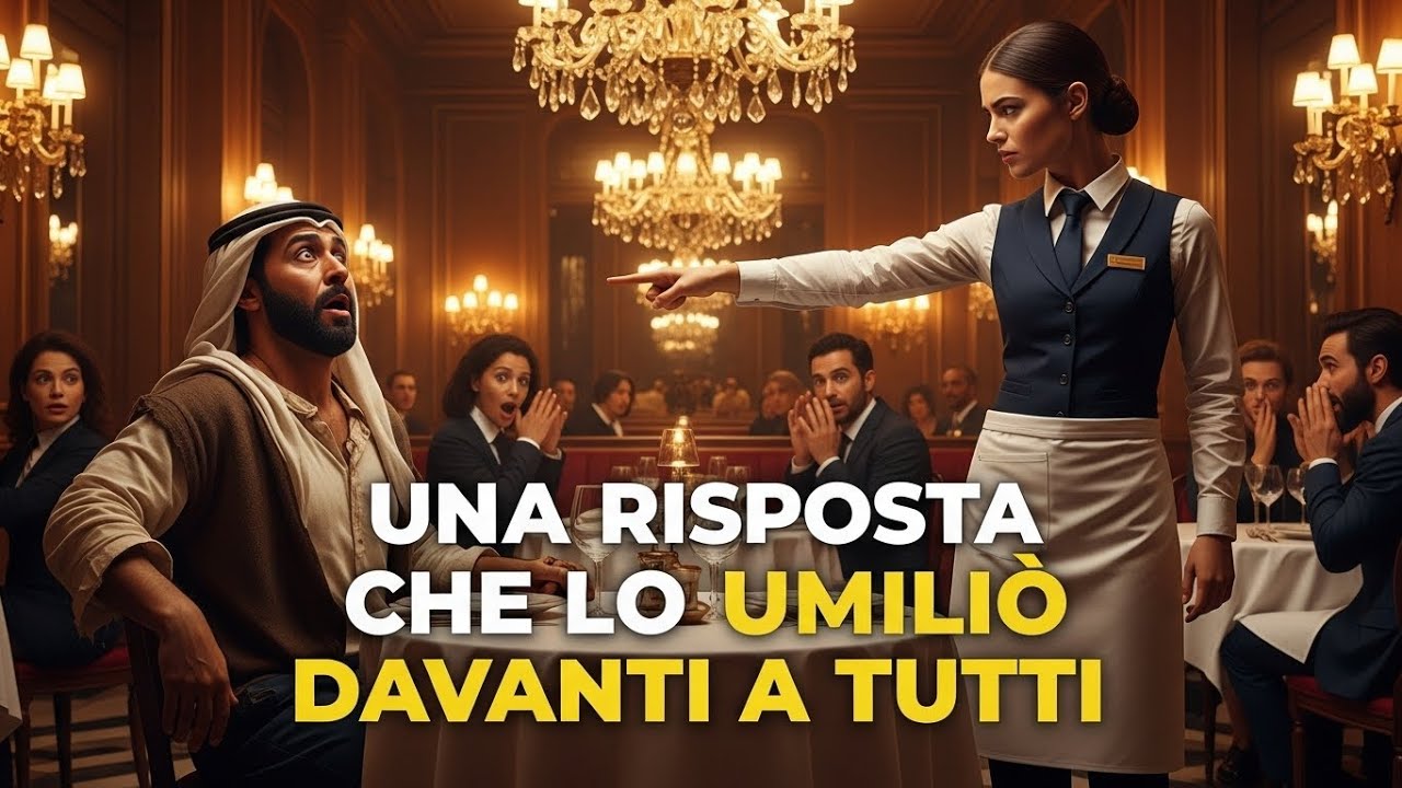 Lo sceicco si finse povero per umiliarla - la risposta della cameriera distrusse il gioco