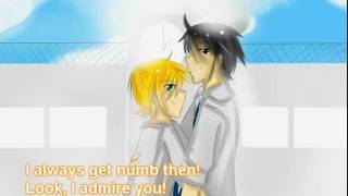 【VOCALOID&UTAU】ドキドキ☆やおい学園+eng sub【Kagamine Len & Kikaine Eliot】