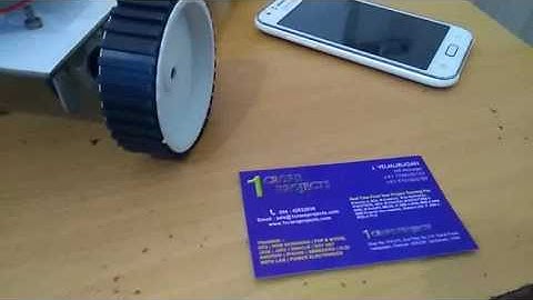 Android Based Wireless Gesture Controlled Robot - 1Crore Projects