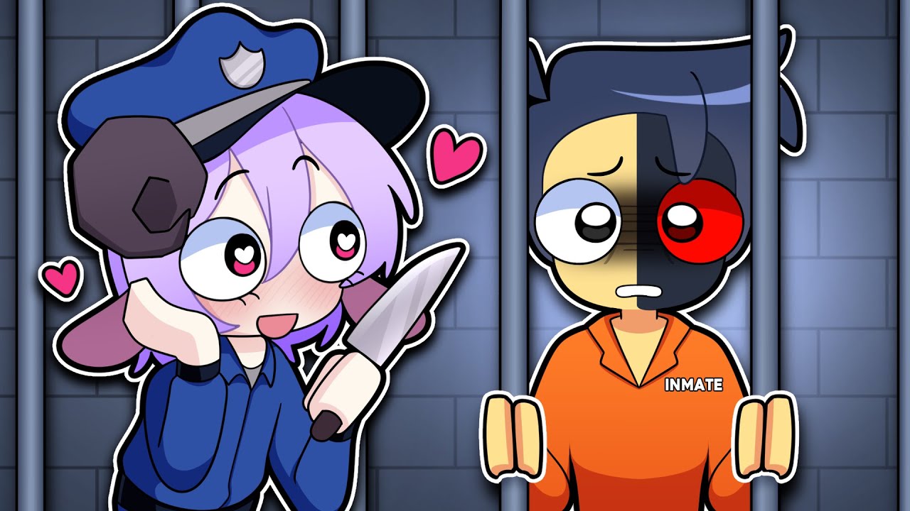 Escaping a YANDERE PRISON in Roblox!