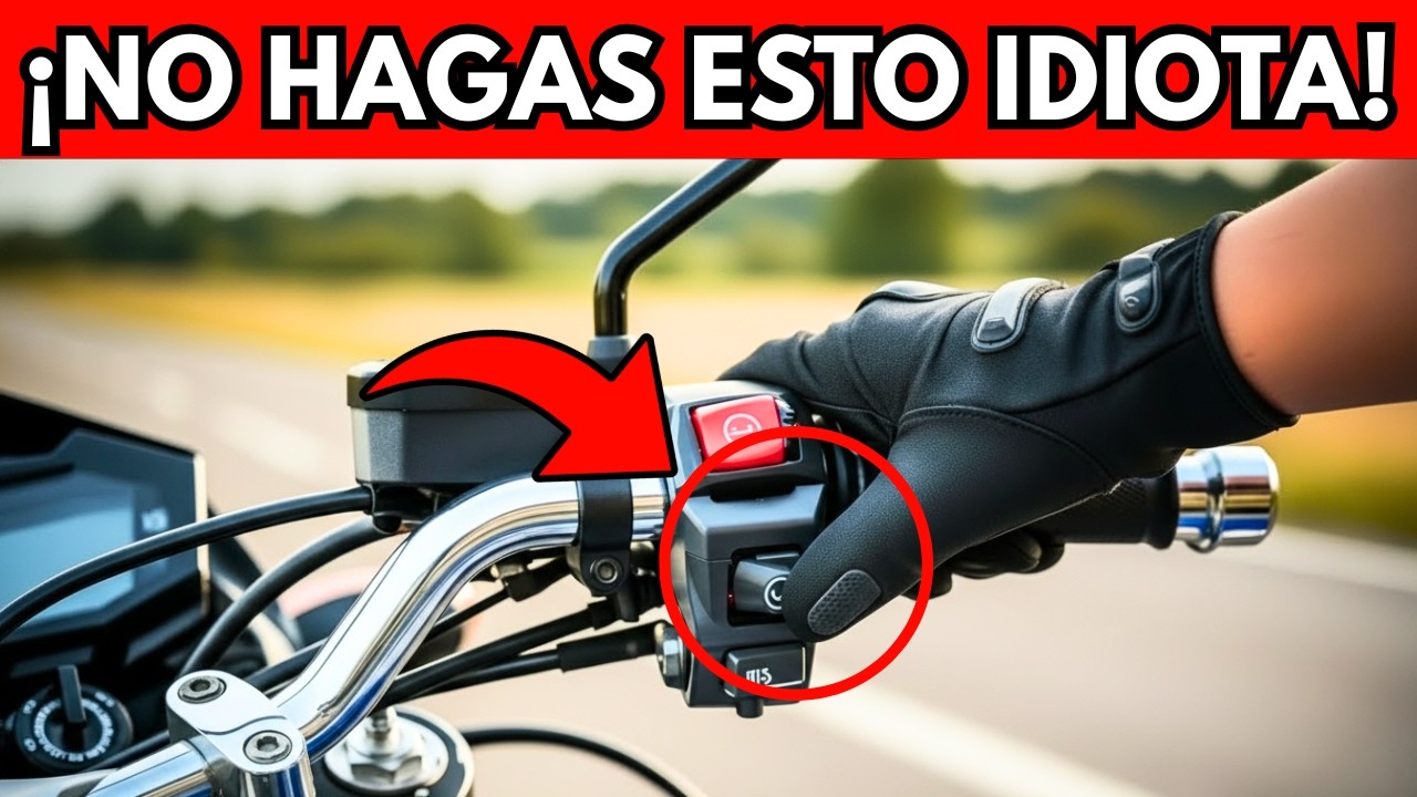 Los 10 ERRORES Al Arrancar Tu MOTO Que Debes ELIMINAR (El 9 Es El PEOR)