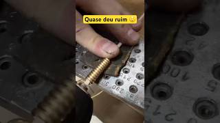 FABRICANDO ELOS MACIÇOS PARA PULSEIRA DE OURO 🔥 #gold #ouro #jewelry #ourivesaria