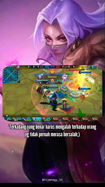 Story WA Mobile Legends   quotes galau,moment luo yi maniac || dj the nights 30 detik.