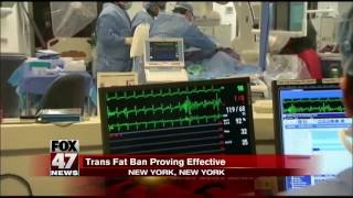 NYC s ban on trans fats in restaurants may be working