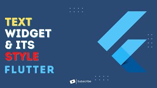 Flutter Text And Its Style Flutter In Hindi Complete Tutorial