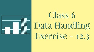 Data Handling - Exercise 12.3 - Class 6 || A.P State New Syllabus