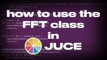 How I use the FFT class in JUCE [GITHUB REPO]