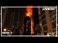 Crews work to put out massive fire at Hong Kong high-rise building, 13 people killed