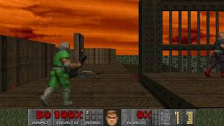 Ultimate Doom e4m3 Coop 2P Nm 100% Secrets in 0:28 (Ch0wW's pov)