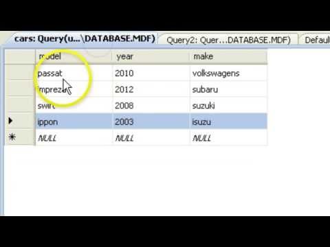 מבוא ל SQL ושאילתת INSERT