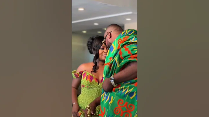 Beautiful Couple with beautiful heart #yt #ghanaian #wedding #ghana #Kente #shortvideo #comedy #cars