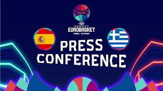 Spain v Greece - Press Conference