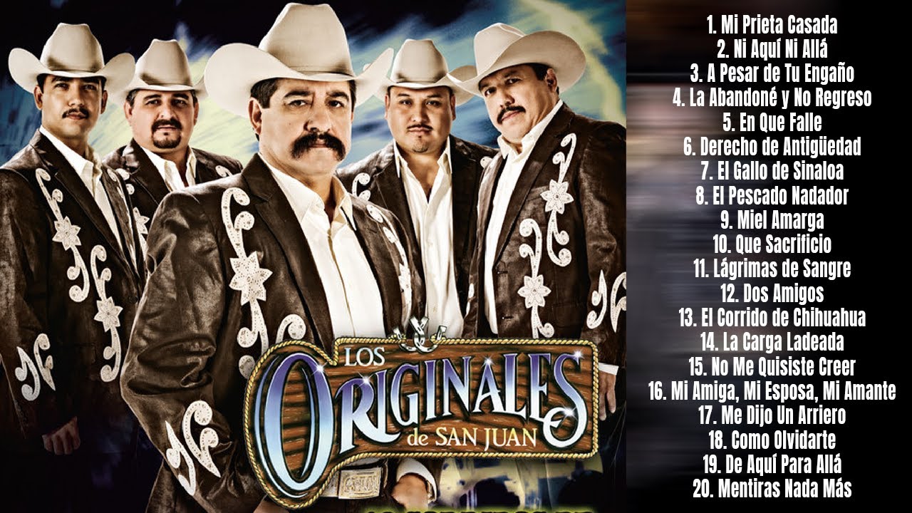 1 HORA PUROS CORRIDOS DE LOS ORIGINALES DE SAN JUAN - EXITOS CORRIDOS MIX PA PISTEAR ALBUM COMPLETO