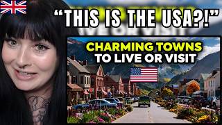 British Girl Reacts to “15 Most Beautiful Towns in the USA” … I Was NOT Expecting This