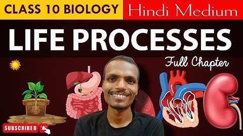 जैव प्रक्रम - पोषण व पाचन तंत्र | Class 10Science Chapter 5 Life Processes || Jaiv Prakram in Hindi