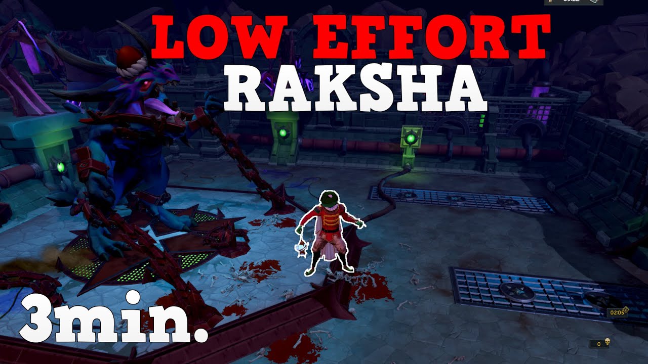 Defeat Raksha Without Trying  Runescape 3