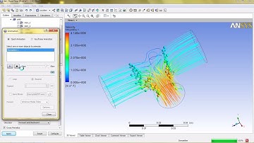 #ANSYS WORKBENCH  #Fluent simple FLOW tutorial