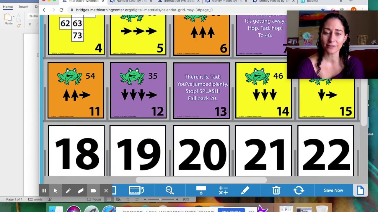 5/15/20 1st Grade Bridges Math Number Corner - YouTube
