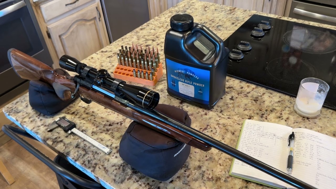 Перезарядка патронов .270 Winchester: тестирование пороха Midwest Powders MP 625-1 и пули Barnes ...
