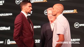 Hamzah Sheeraz Towers Over Francisco Torres In Tense Face-Off Sheeraz-Torres