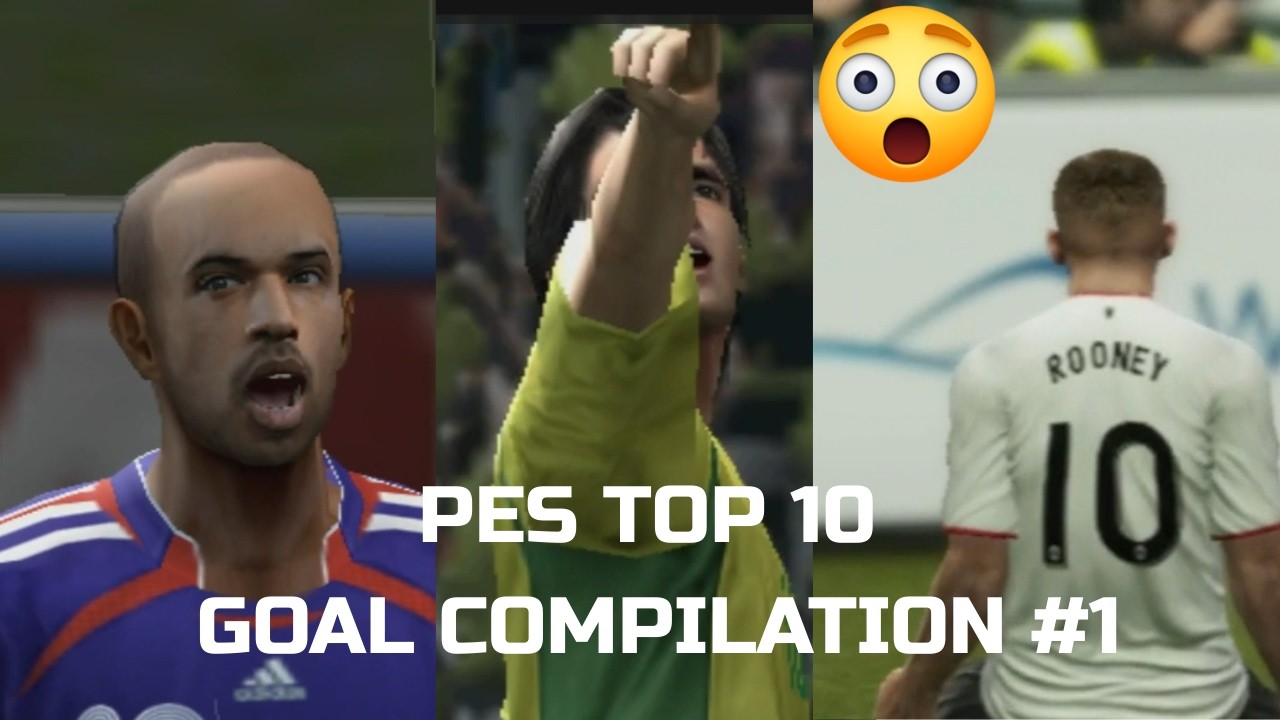 PES Goal Compilation #1 | Best Goals from Classic PES Games