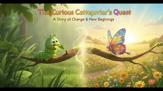The Curious Caterpillar’s Quest I A Story of Change & New Beginnings I Kids moral stories