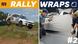 Wrap & Rally: Skill Swap! | Full Rally Car Wrap - Ep.2
