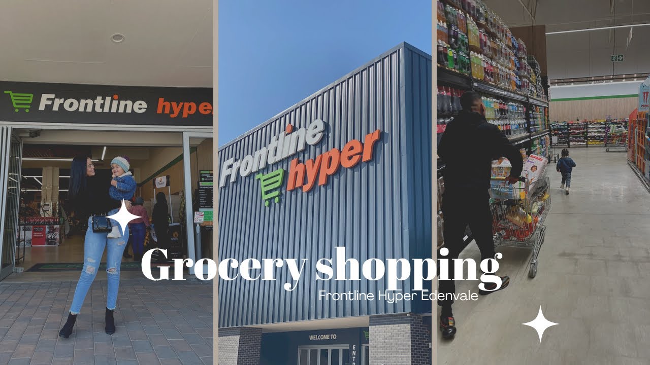 Grocery Shopping at Frontline Hyper Edenvale SA YouTubers YouTube