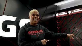 Georgia Track and Field Locker Room Reveal