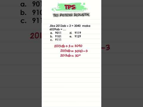 Latihan Soal SNBT TPS #shorts #snbt