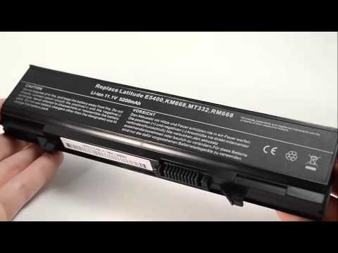 Dell Latitude E5410 E5400 E5500 E5510 Battery Youtube