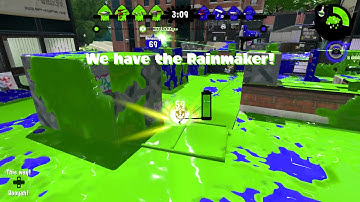 Playing Supportively - Splatoon 2 Gameplay (Rainmaker)