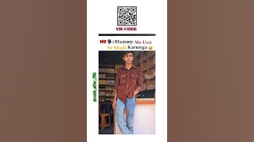 Trending Vn Video Editot Qr Code Scan 💀😈 #vncode #template #shorts #ytshorts