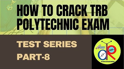 How to crack TRB Polytechnic Exam|Control system |10 MCQ |TEST SERIES-8