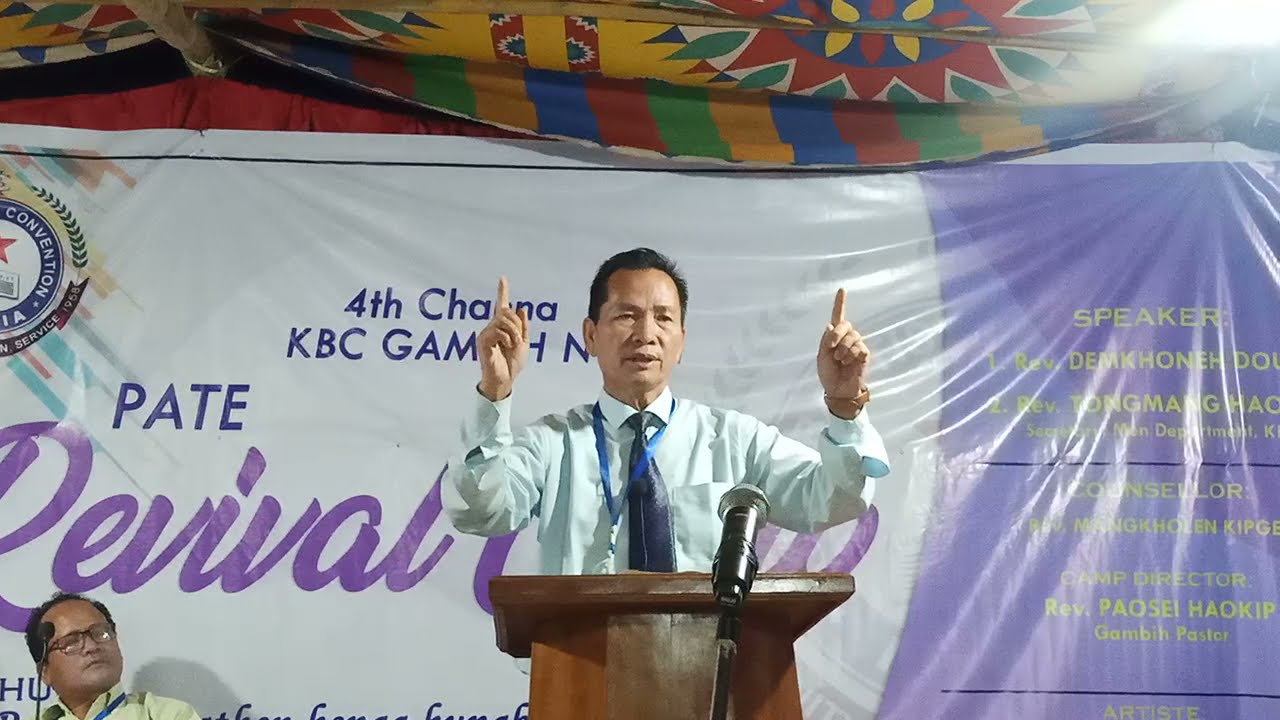 ||Pu Rev.Demkhoneh Doungel ||Sermon at P khomunnom  pate Camp KBC.NO-11