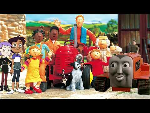 Joe S World Little Orange Tractor