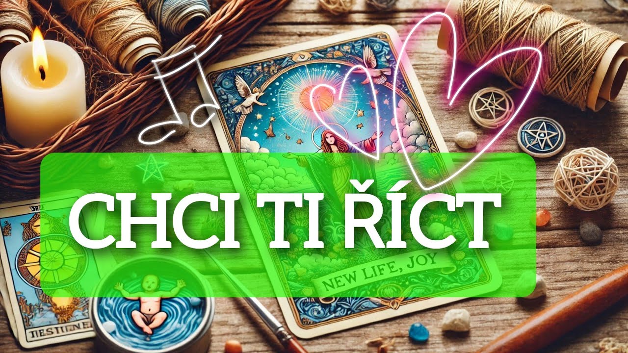 ‼️CHCI TI ŘÍCT 💚🍀... #vykladkaret #opakovani