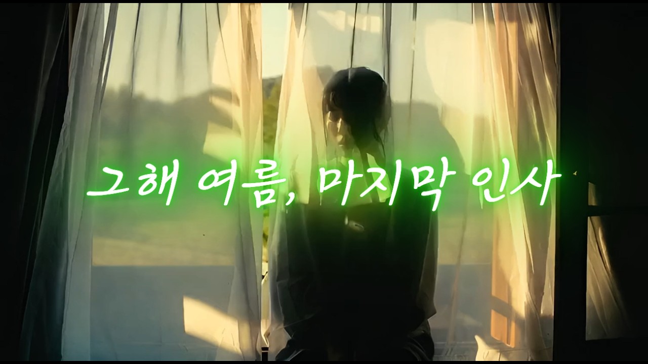 없는 OST 시리즈 1화│그해 여름, 마지막 인사 | Movie OST