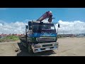 Isuzu Giga Flatbed Crane Truck 
