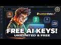 LemonData 🚀 Get FREE API Keys + $1 Credits Unlimited FREE Claude, GPT, Gemini APIs (300+ Models)