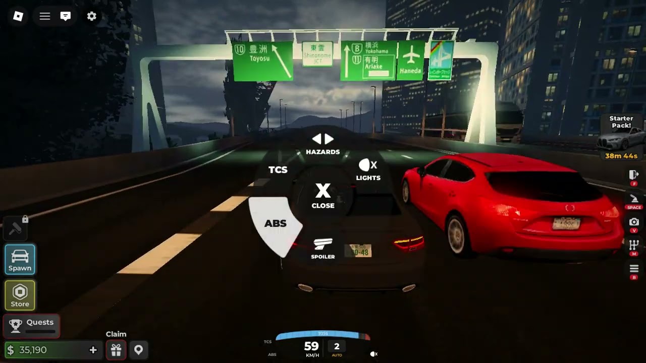 [LIMITEDS!] 🚗 Midnight Chasers – Can I Beat the Highway Speed?!